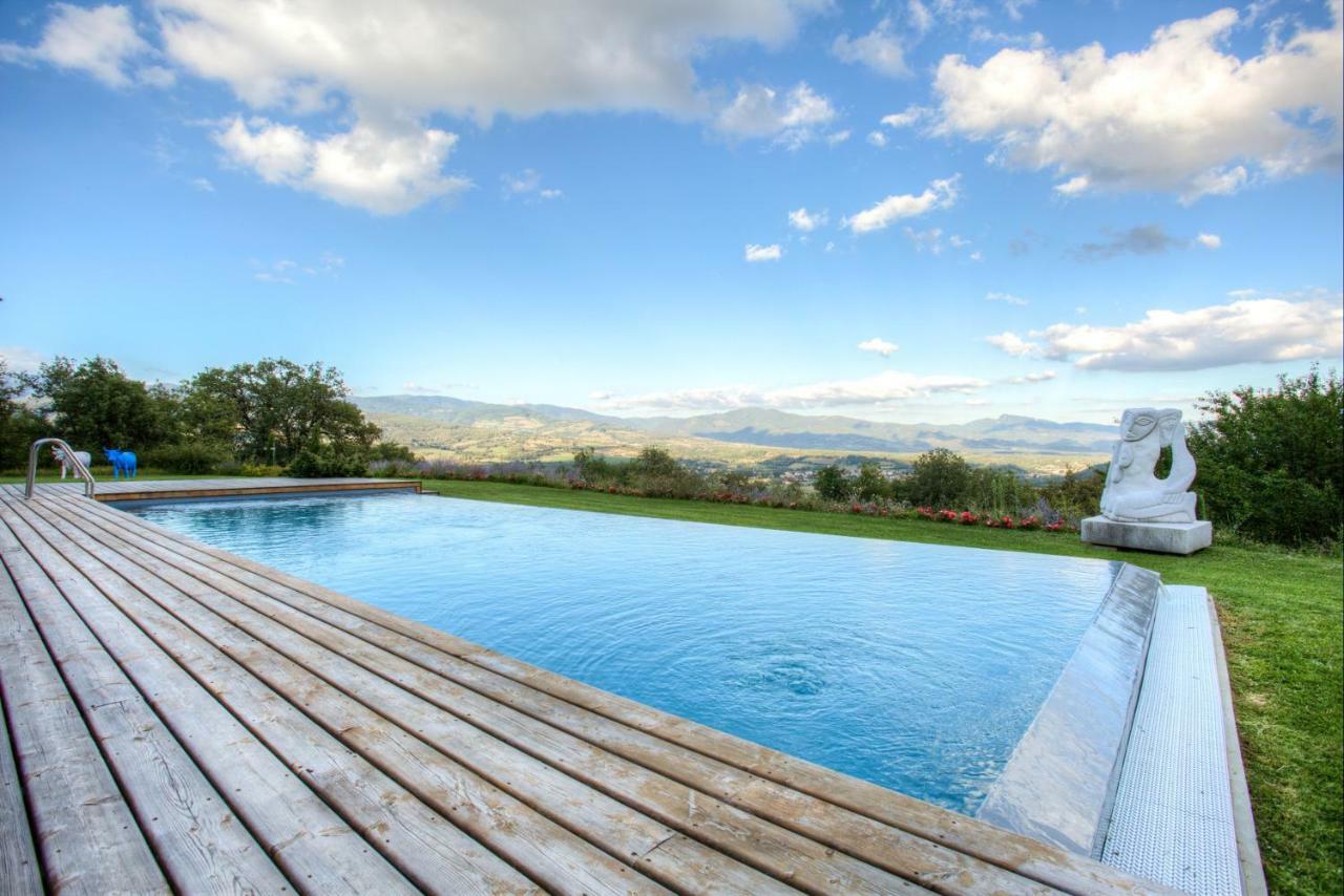Villa Chimera Poppi Buitenkant foto